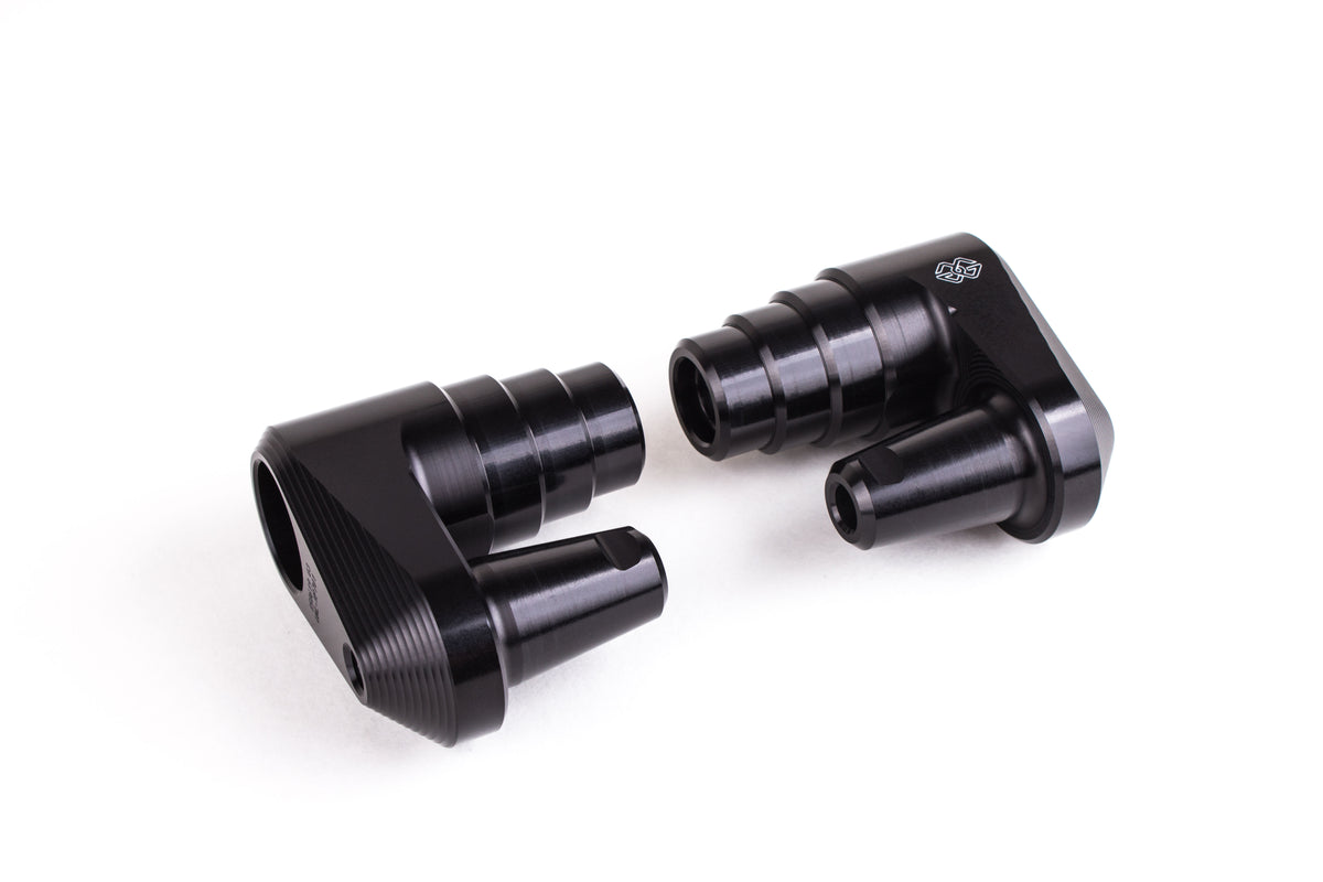 Gilles Tooling handelbar riser kit 35 mm black, LU-A-VP701 - 1