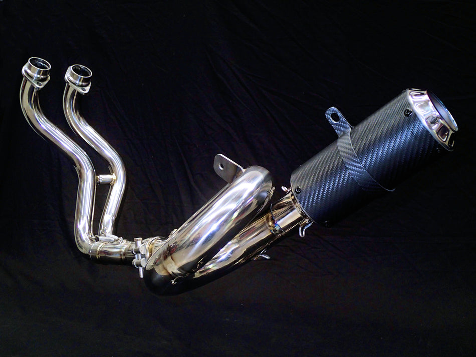Yamaha MT07 FZ07 & XSR Vandemon Stainless Steel Exhaust System 2014-24