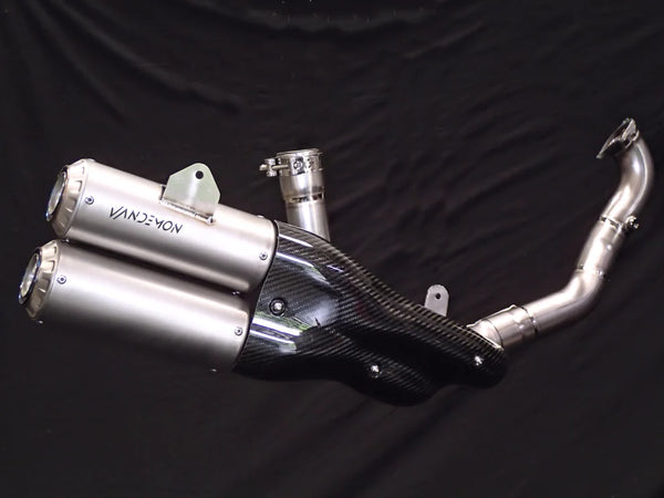 Vandemon - Ducati Supersport 939 Vandemon Side Mount Titanium Exhaust System 2017-2020