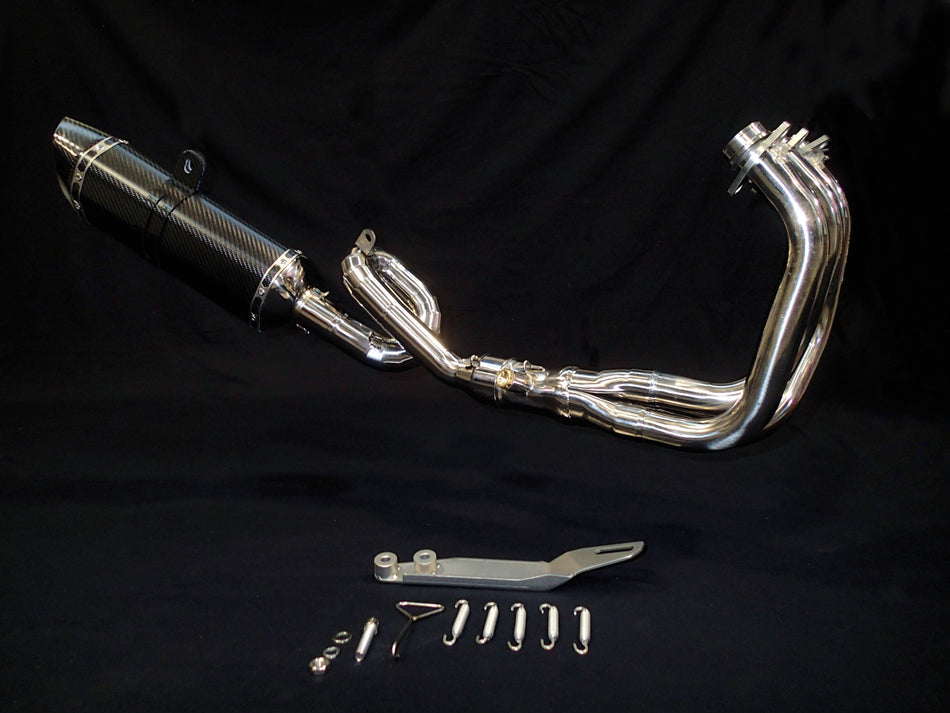 Yamaha GEN1 & 2  MT09 FZ09 XSR900 Titanium Doughnut Exhaust System 2014-2020