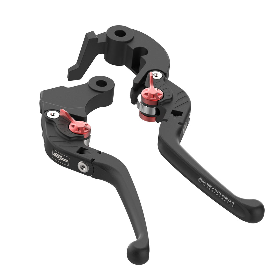 Evotech Evo Folding Clutch and Brake Lever Set - Yamaha MT-09 SP (2024+) - 1, PRN017594-017596-017530-02