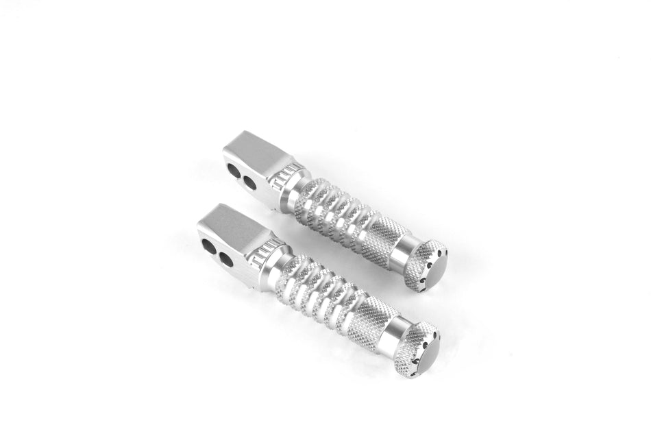 Gilles Tooling Sport foot peg set, pillion, silver, RGK-690-UF16-SET-S - 1