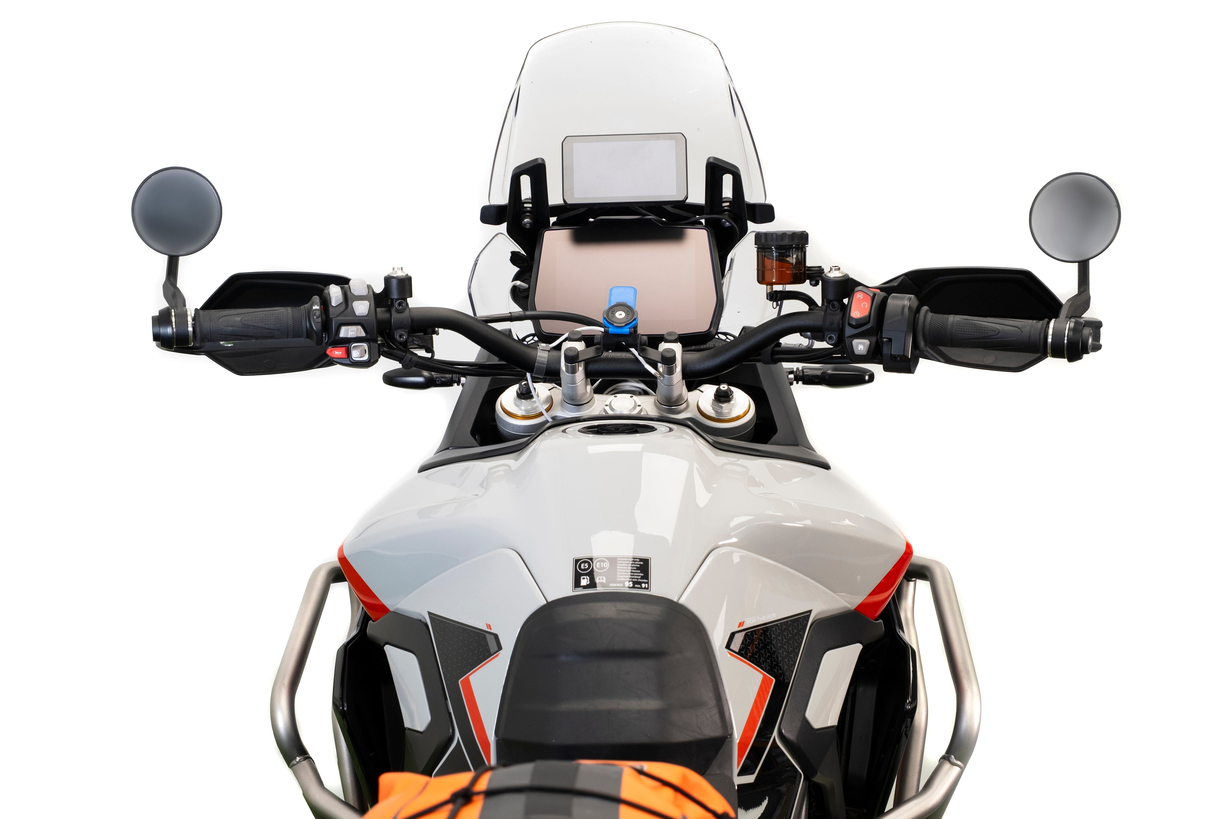 Evotech Handguard Bar End Mirrors (Retro) - Triumph Tiger 900 GT Pro (2020 - 2023), PRN016459-017175-017591-017761-018367-07, Image 5