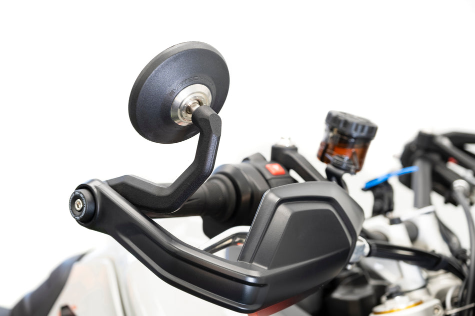 Evotech Handguard Bar End Mirrors (Retro) - Triumph Tiger 900 Rally Pro (2020 - 2023), PRN016459-017175-017591-017761-018367-04, Image 2