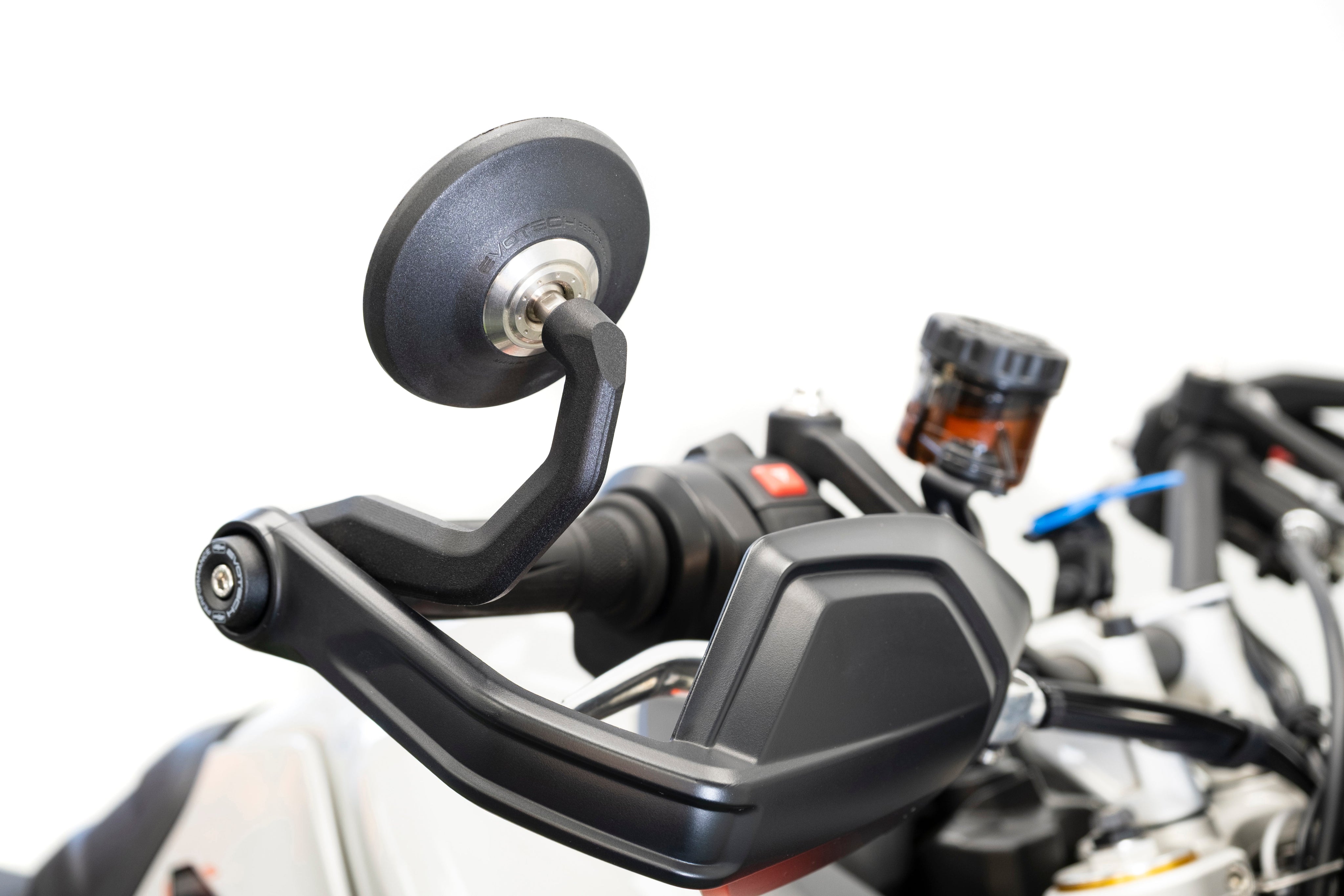 Evotech Handguard Bar End Mirrors (Retro) - Triumph Tiger 900 GT (2020 - 2023), PRN016459-017175-017591-017761-018367-09, Image 2