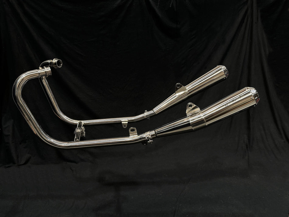 Triumph Speed Twin Vandemon 1200 Polished Titanium Exhaust