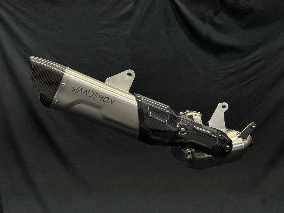 Triumph Speed Triple 1200RS & RR Bimodal Titanium Stealth Slip-On Muffler