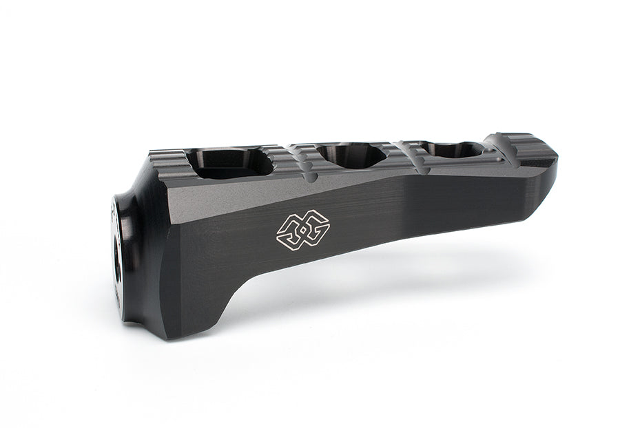 Gilles Tooling Touring foot peg set, driver, black, RGK-680-UF20-SET-B - 2