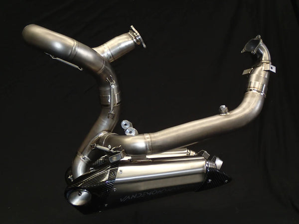 Vandemon - Ducati V2 Panigale & Streetfighter Titanium Low Mount Exhaust System 2019-2023