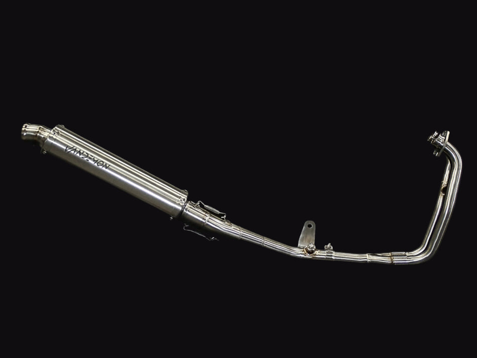 Yamaha YZF-R3 MT-03 YZF-R25 Vandemon Stainless Steel Headers, Titanium Muffler