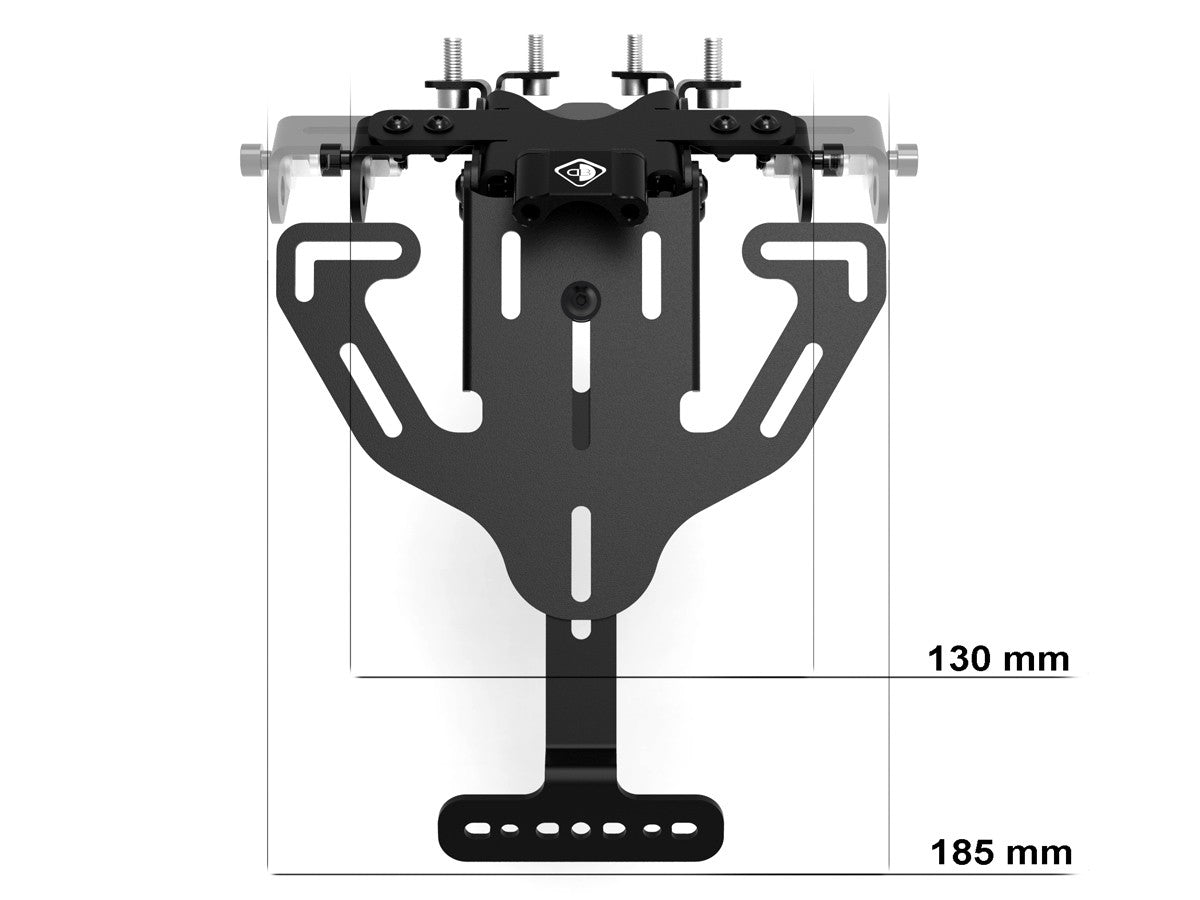 PRT18 - ADJUSTABLE LICENSE PLATE HOLDER - DBK Special Parts - 15