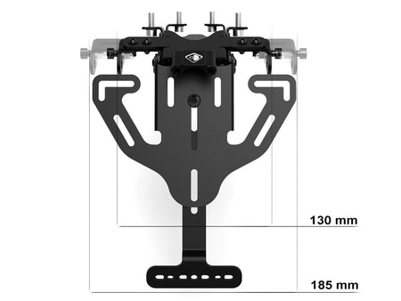 PRT18 - ADJUSTABLE LICENSE PLATE HOLDER - DBK Special Parts - 15
