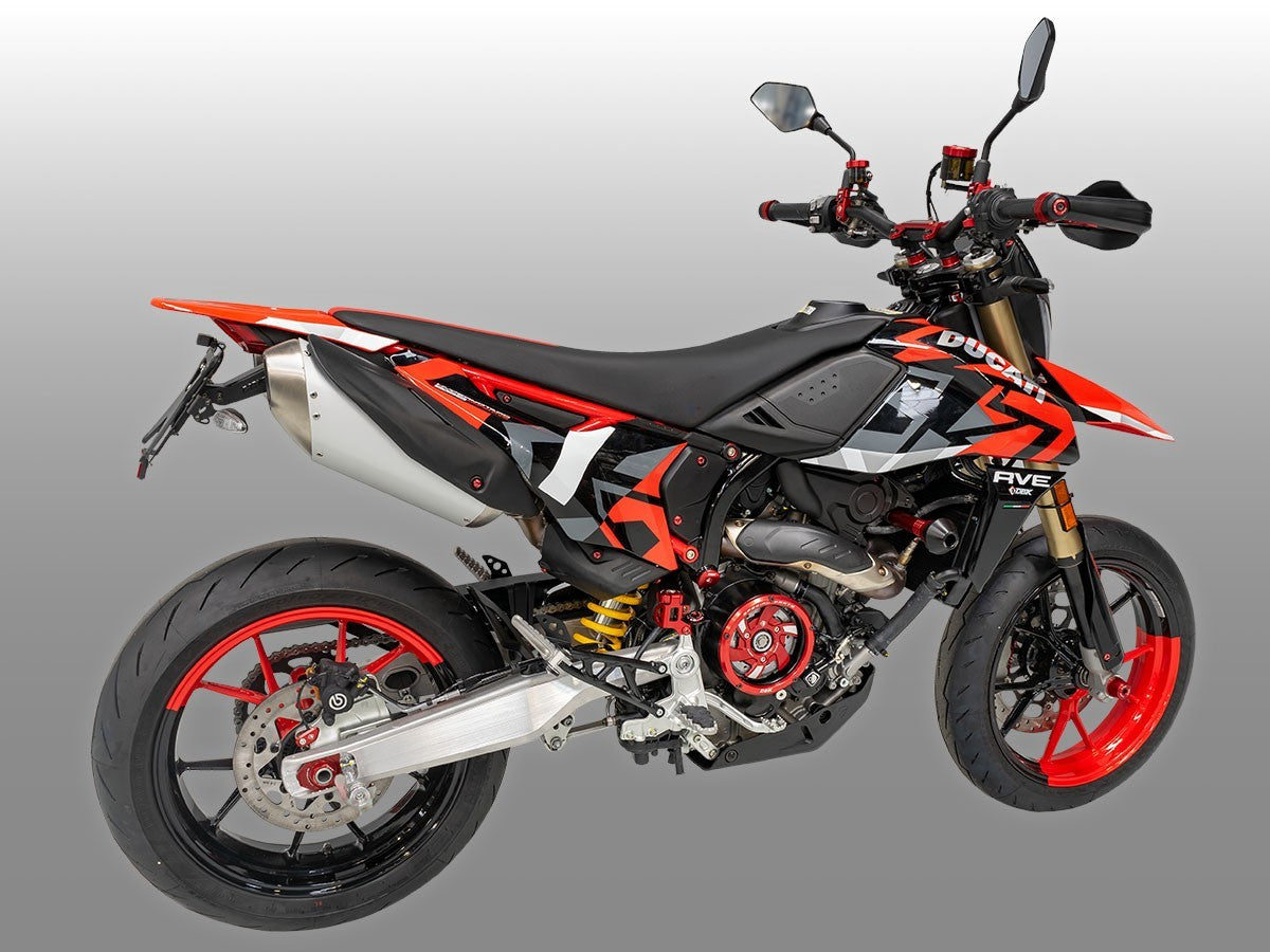 CCDV15 - DUCATI HM 698 MONO CLEAR CLUTCH COVER 3D-EVO - DBK Special Parts - 5