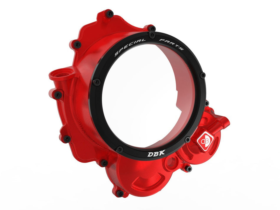 CCDV15 - DUCATI HM 698 MONO CLEAR CLUTCH COVER 3D-EVO - DBK Special Parts - 9