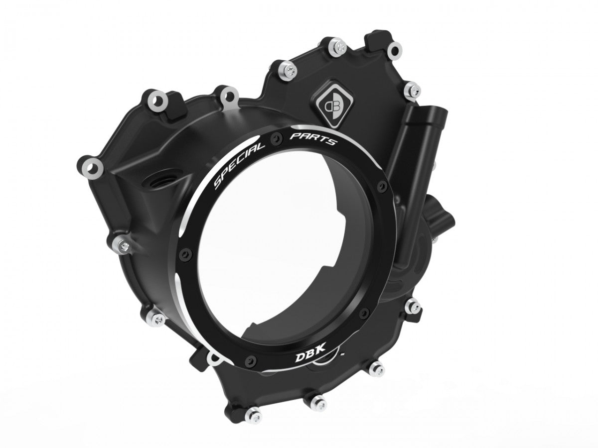 CCDV18 - DUCATI V2 CLEAR CLUTCH COVER - DBK Special Parts - 13