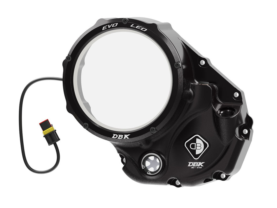 CCDVL05 - EVO LED CLEAR CLUTCH COVER - DBK Special Parts - 18