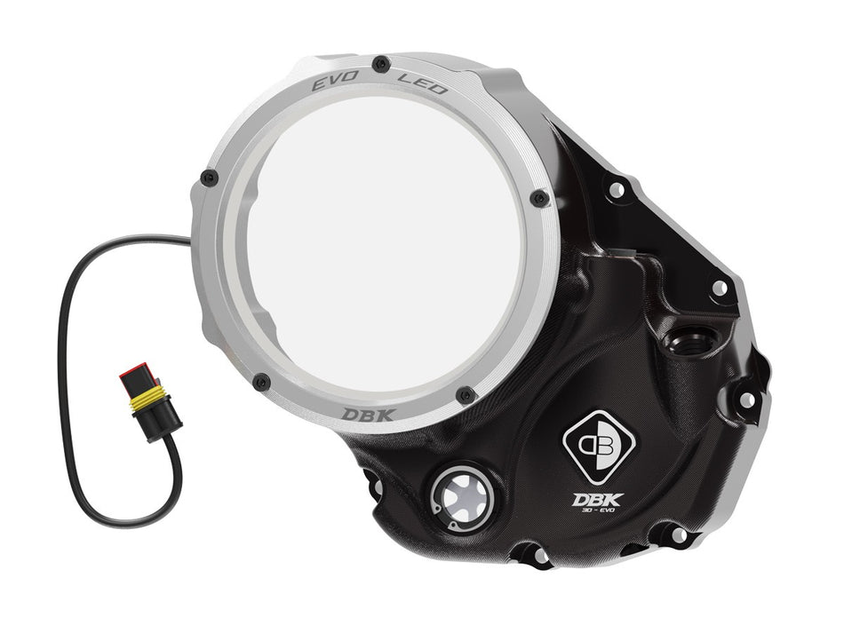 CCDVL10 - EVO LED CLEAR CLUTCH COVER - DBK Special Parts - 20