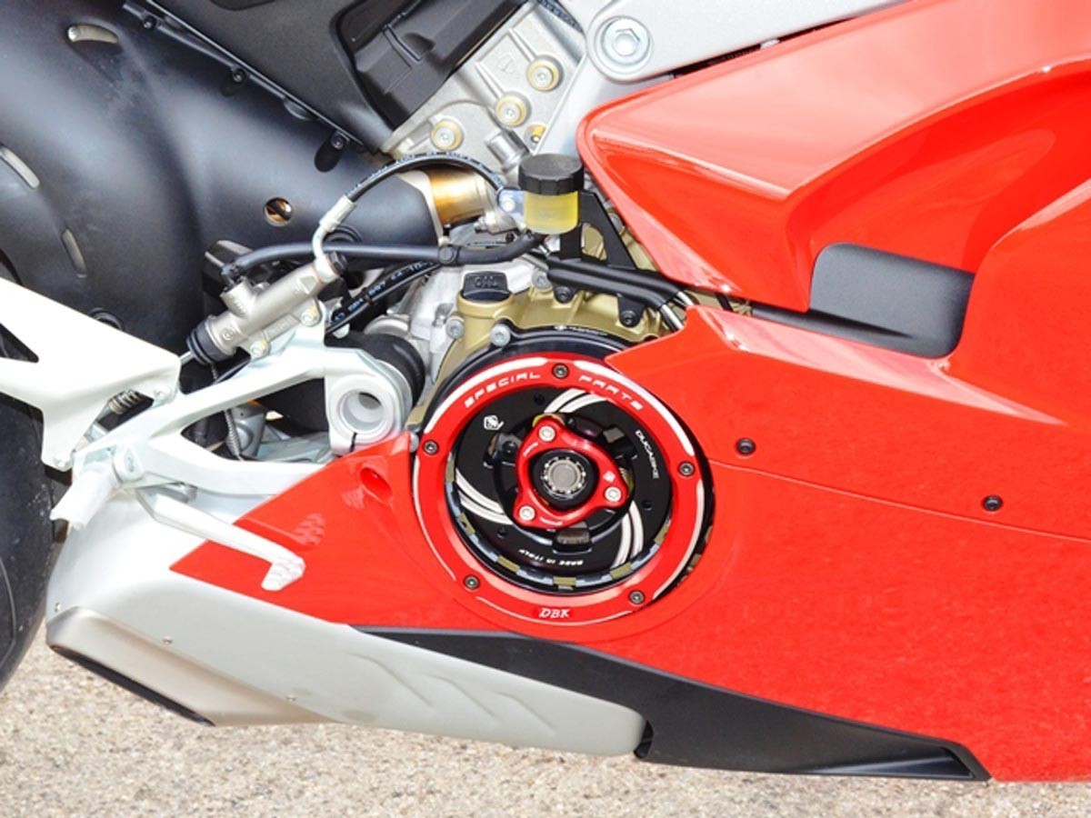 CCV401 - CLEAR CLUTCH COVER PANIGALE V4 - DBK Special Parts - 7