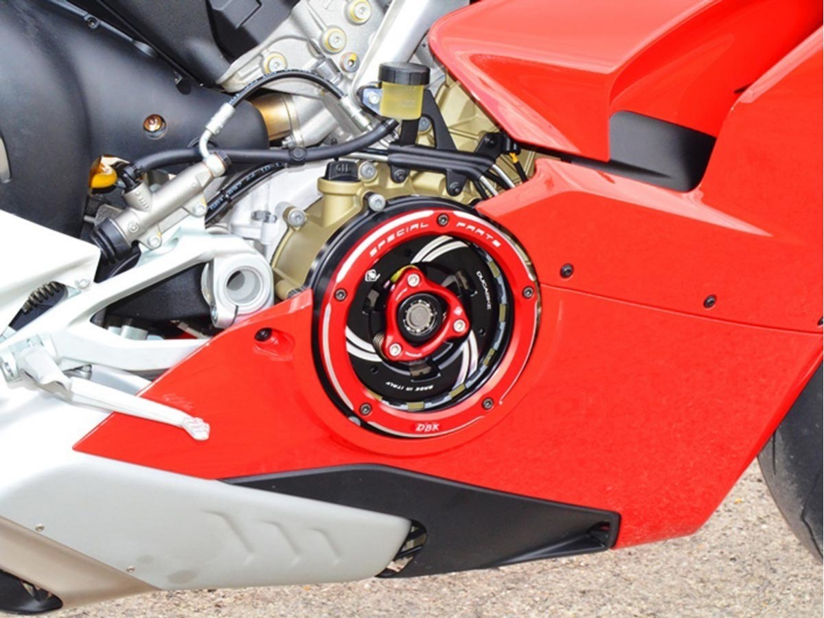 CCV401 - CLEAR CLUTCH COVER PANIGALE V4 - DBK Special Parts - 8