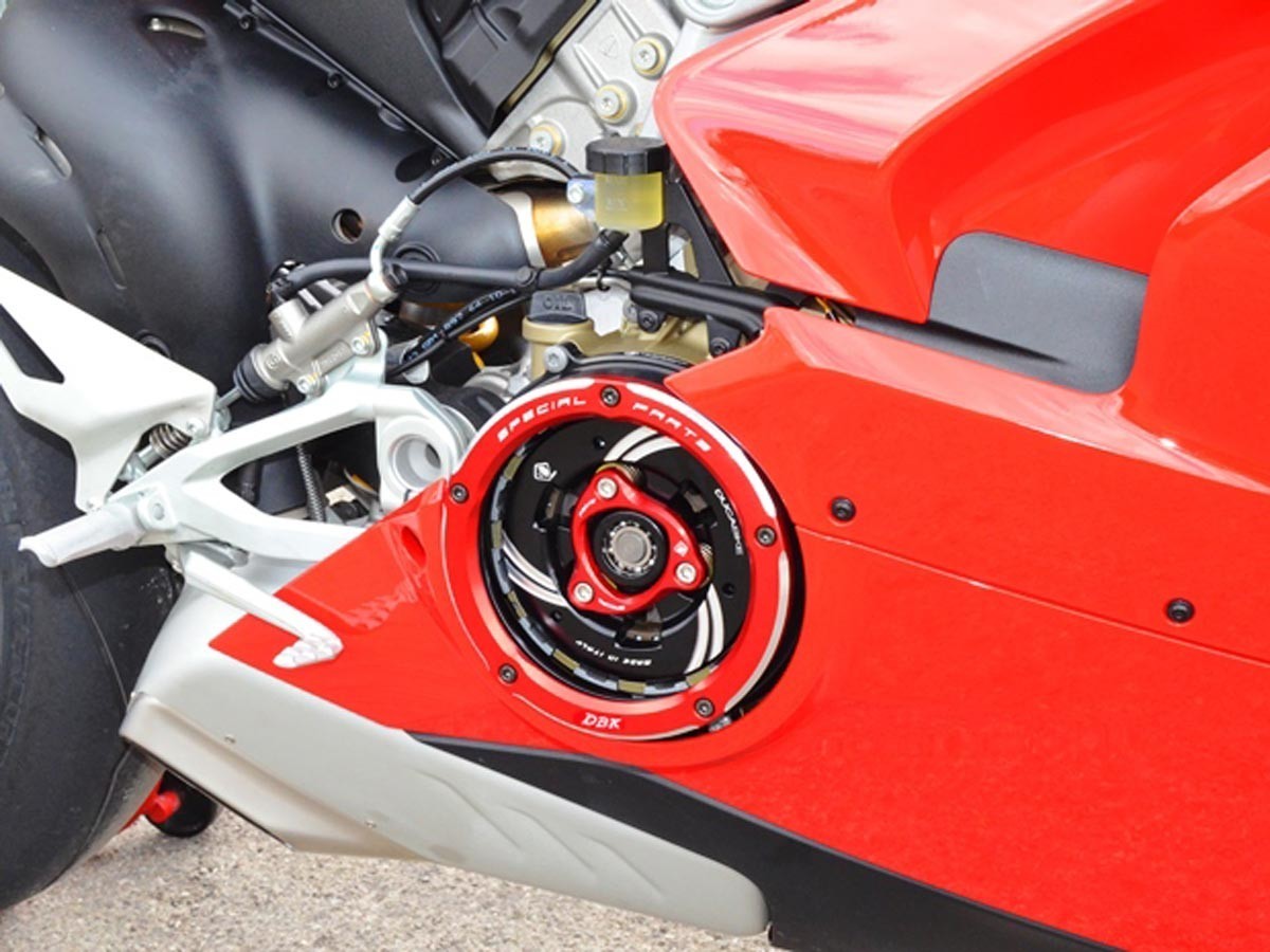 CCV401 - CLEAR CLUTCH COVER PANIGALE V4 - DBK Special Parts - 6
