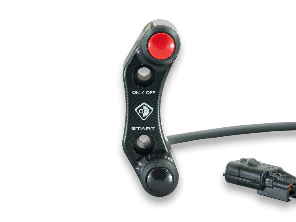 CPPI29 - KTM DUKE 990 BRAKE PUMP CLAMP WITH INTEGRATED PUSH BUTTON PANEL - DBK Special Parts - 2