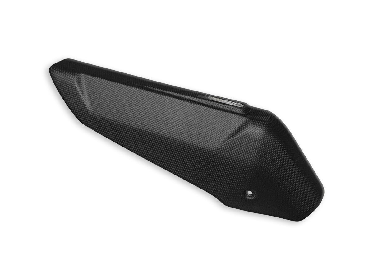 CRB107O - MTS V4 MATT CARBON EXHAUST COVER - DBK Special Parts - 2