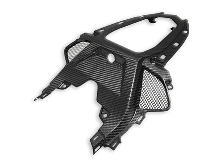 CRB118L - BMW S1000RR GLOSSY CARBON PASSENGER SEAT SUPPORT - DBK Special Parts - 2