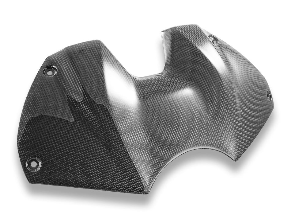 CRB129L - PANIGALE V4 GLOSSY CARBON TANK COVER - DBK Special Parts - 2