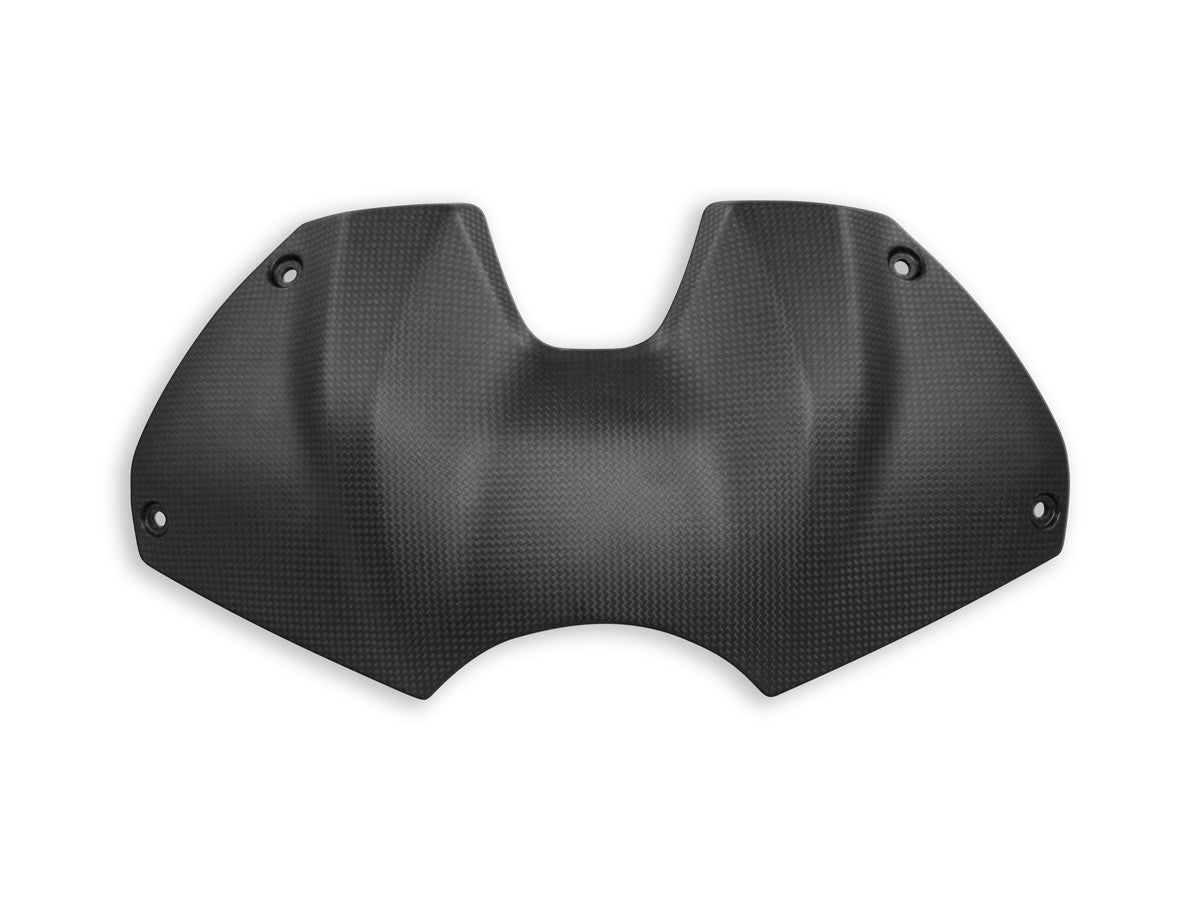 CRB129O - PANIGALE V4 MATT CARBON TANK COVER - DBK Special Parts - 1