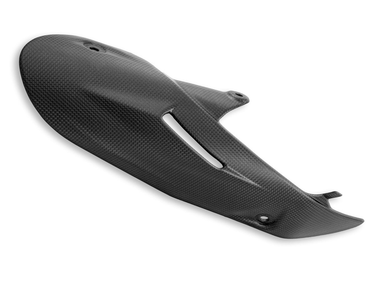 CRB162O - HM 698 MONO MATT CARBON EXHAUST TOP GUARDS - DBK Special Parts - 6