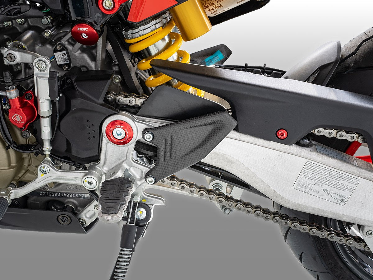 CRB169O - HM 698 MONO MATT CARBON HEEL GUARDS - DBK Special Parts - 3