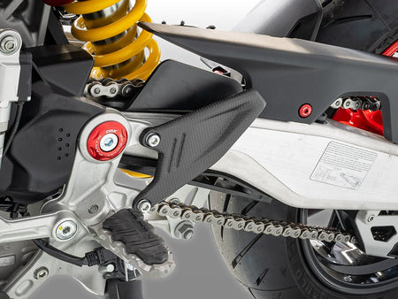 CRB169O - HM 698 MONO MATT CARBON HEEL GUARDS - DBK Special Parts - 2