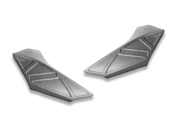 CRB186O - BMW R1300GS MATT CARBON SUBFRAME CLOSING COVERS - DBK Special Parts - 1