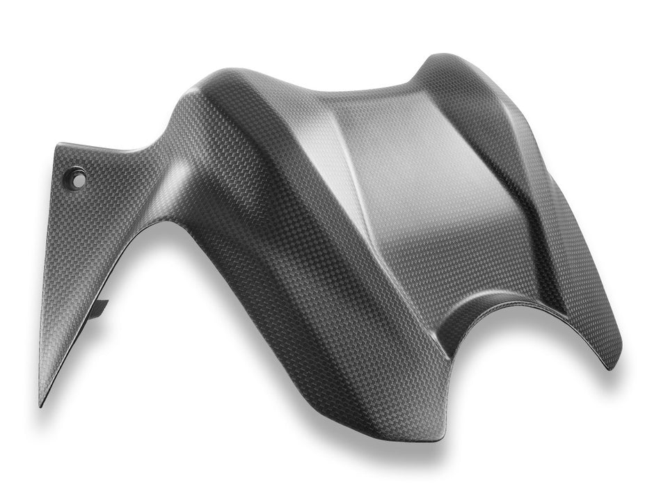 CRB251O - PANIGALE V2 MY25 MATT CARBON TANK COVER - DBK Special Parts - 1