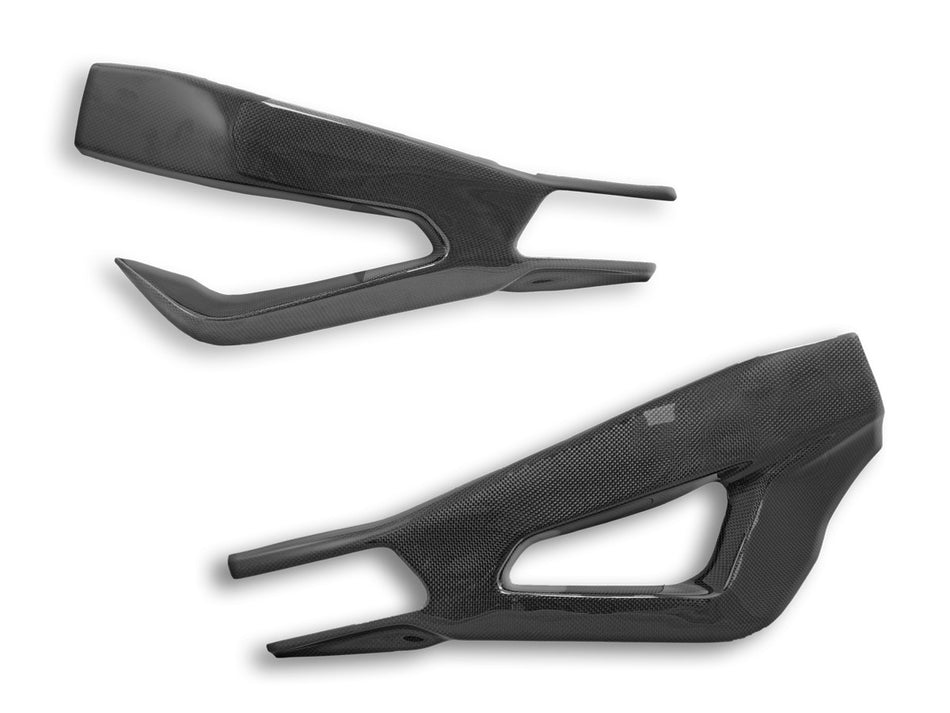 CRB83L - BMW S1000RR GLOSSY CARBON SWINGARM COVERS - DBK Special Parts - 1