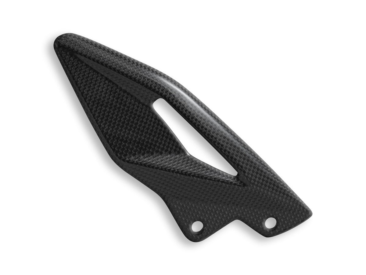 CRB90L - TRIUMPH STREET TRIPLE GLOSSY CARBON HEEL GUARDS - DBK Special Parts - 3