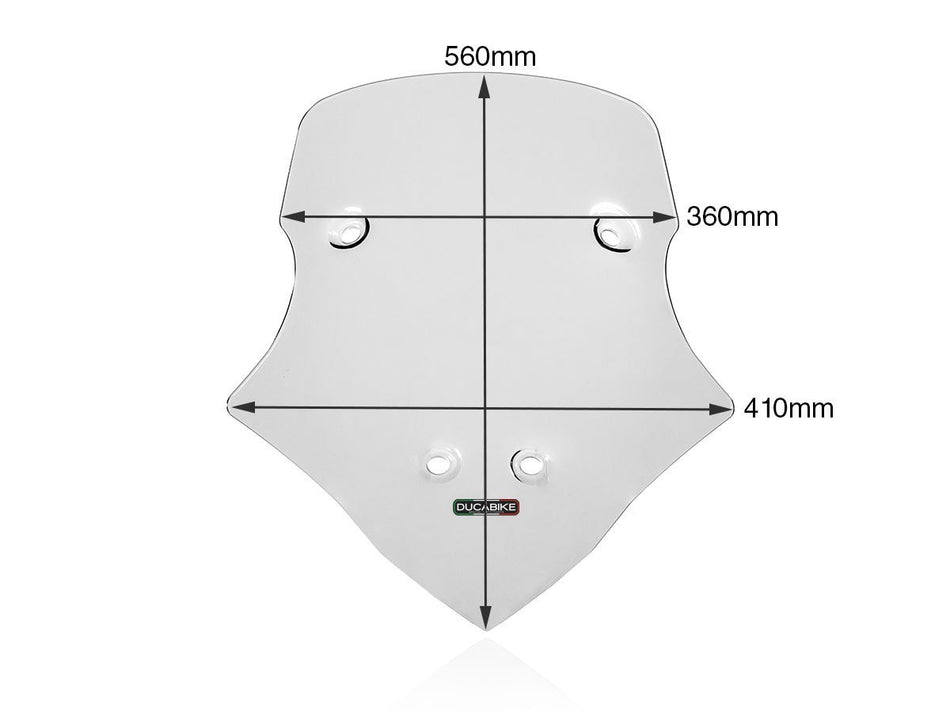 CUP15 - MTS V4 TOURING WINDSCREEN - DBK Special Parts - 14