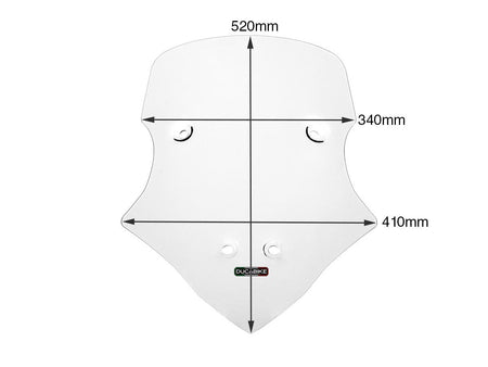 CUP16 - MTS V4 INTERMEDIATE WINDSCREEN - DBK Special Parts - 14