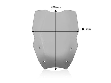 CUP26 - TOURING WINDSHIELD BMW R1300 GS MY23-24 WITH RADAR - DBK Special Parts - 6