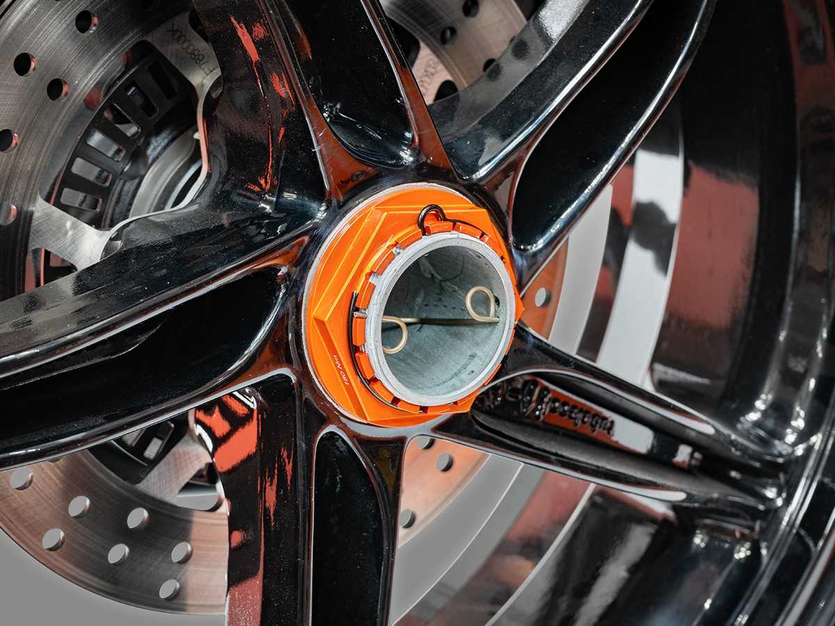 FDR04 - KTM REAR WHEEL NUT SAFETY CLIP - DBK Special Parts - 3