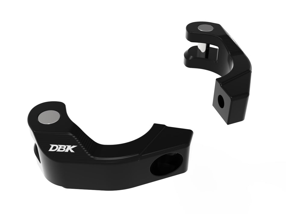 MPSS01 - PANIGALE V2 MY 2025 CLAMPS FOR MOUNTING RACING HALF-HANDLEBARS - DBK Special Parts - 10