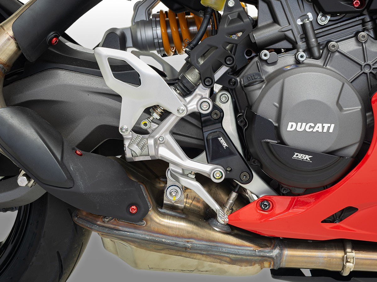 PAP06 - PANIGALE V2 MY25 OEM FOOTREST REAR PLATES - DBK Special Parts - 6