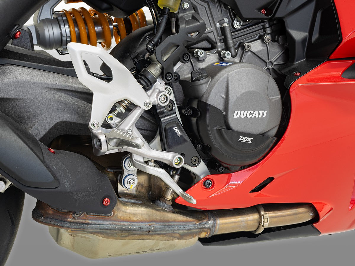 PAP06 - PANIGALE V2 MY25 OEM FOOTREST REAR PLATES - DBK Special Parts - 5