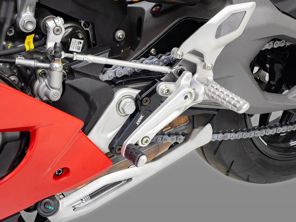 PAP06 - PANIGALE V2 MY25 OEM FOOTREST REAR PLATES - DBK Special Parts - 2
