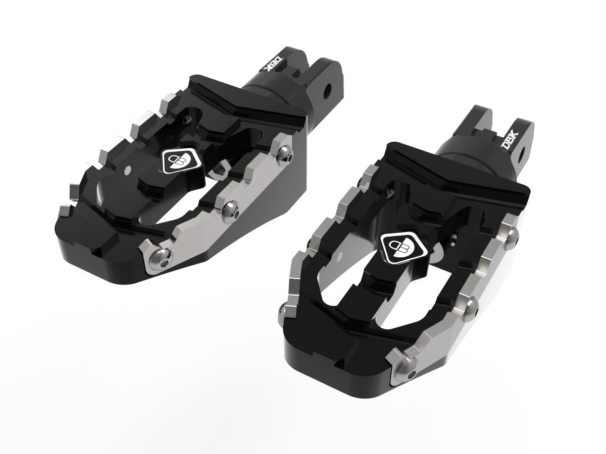 PPDV10 - DUCATI ADJUSTABLE OFF-ROAD PILOT PEDALS KIT (Ø6mm PIN) - DBK Special Parts - 12