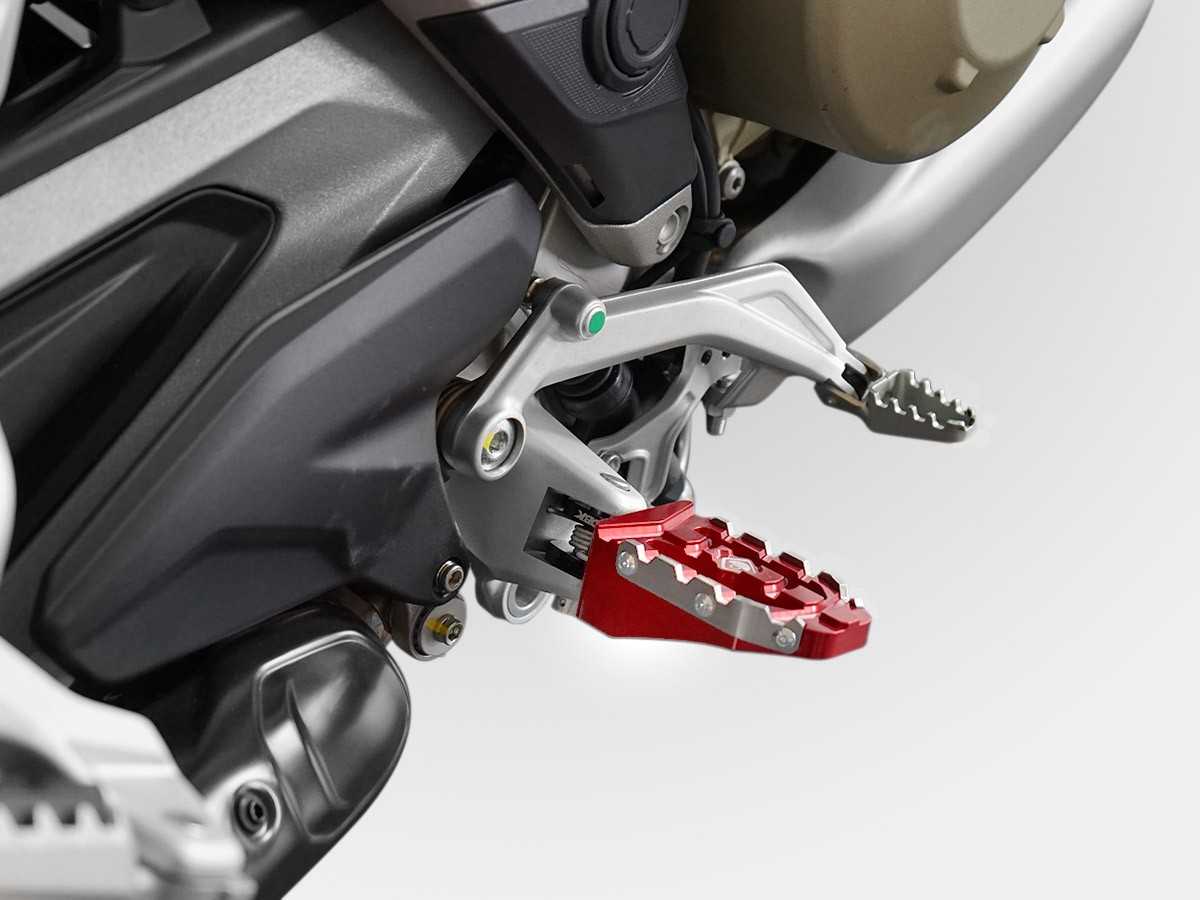 PPDV12 - DUCATI OFF-ROAD PILOT FOOTPEGS KIT (PIN Ø8mm.) - DBK Special Parts - 6