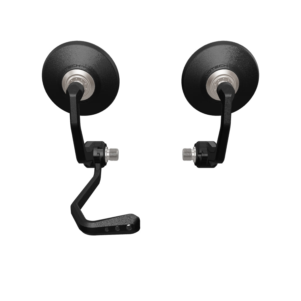 Evotech Bar End Mirrors / Brake Protector (Retro) - Harley Davidson Sportster S (2020+), PRN015536-016459-016469-016516-016518-017498-01, Image 2