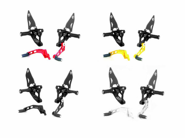 PRSBK01 - SBK ADJUSTABLE REARSETS - DBK Special Parts - 1