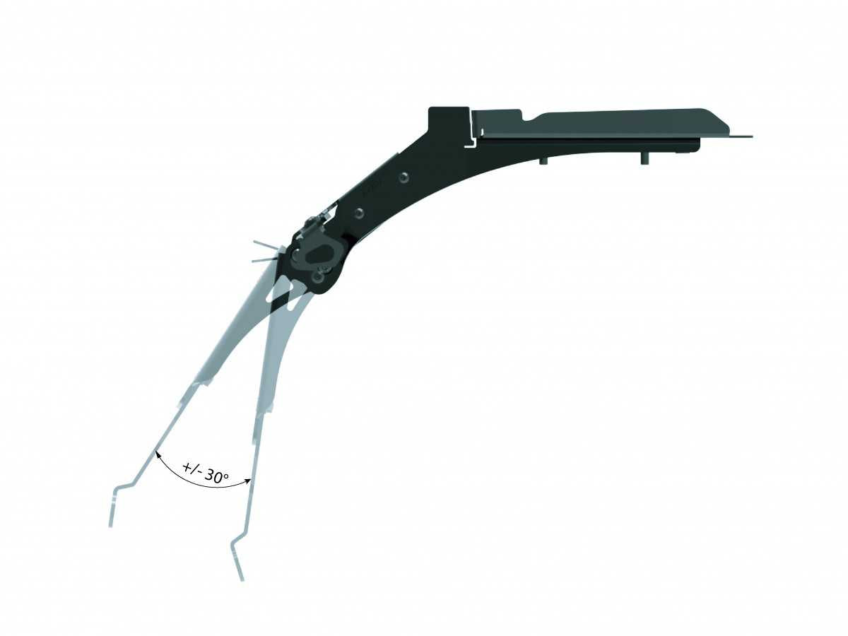 PRT26 - MTS V4 MY 2025 ADJUSTABLE LICENSE PLATE HOLDER - DBK Special Parts - 17