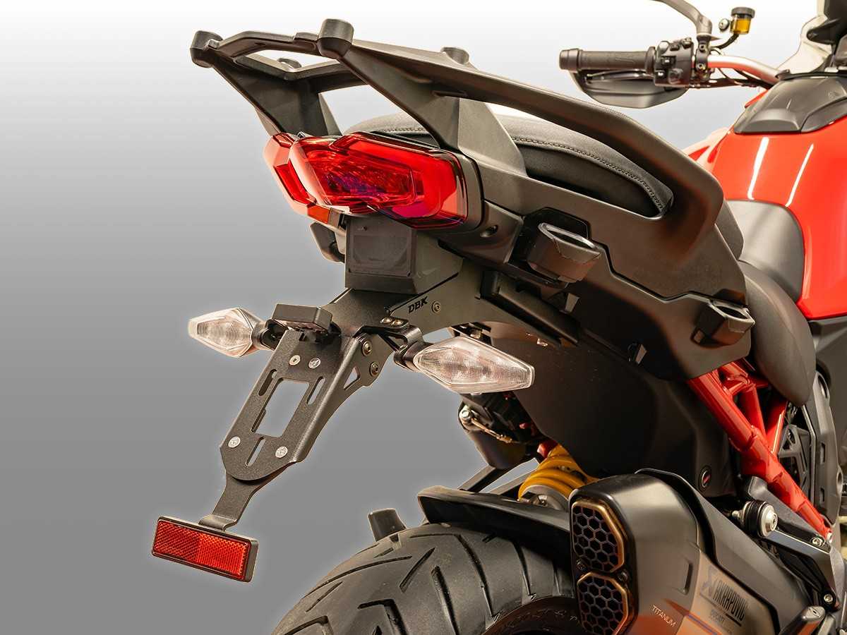 PRT26 - MTS V4 MY 2025 ADJUSTABLE LICENSE PLATE HOLDER - DBK Special Parts - 2